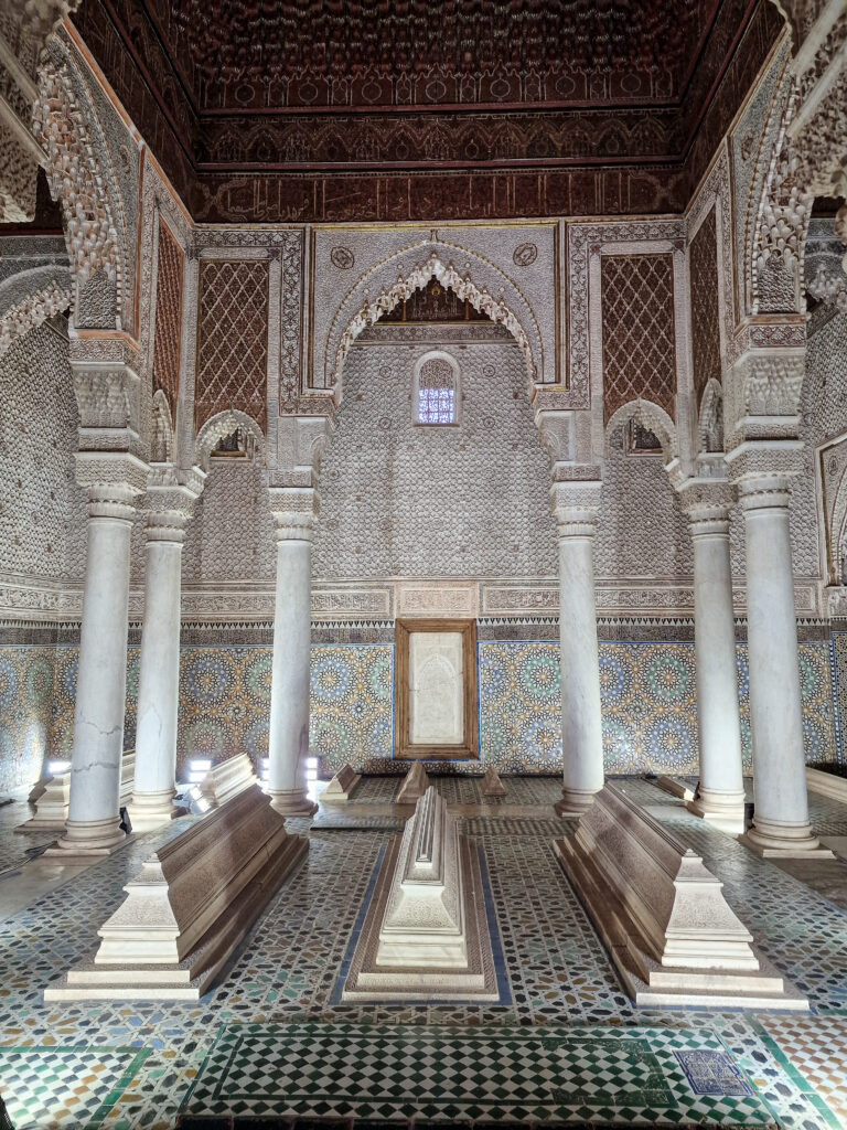 Marrakech - tombe saadiane