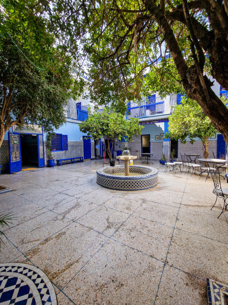 Marrakech - giardino sinagoga