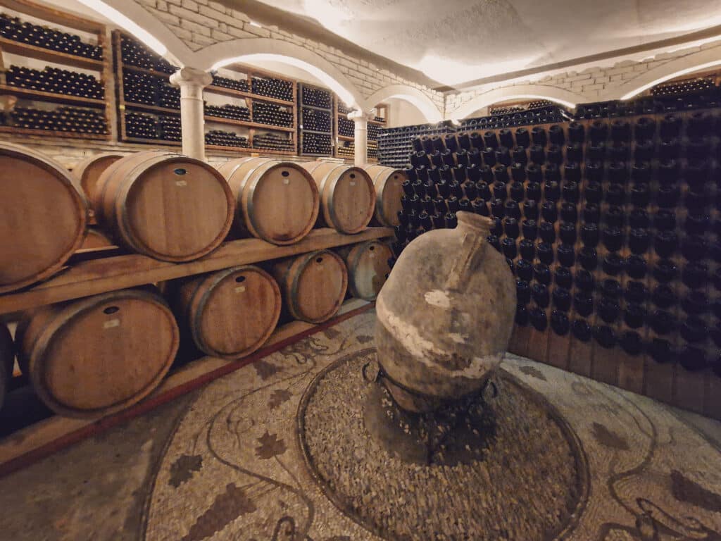 cobo winery barricaia