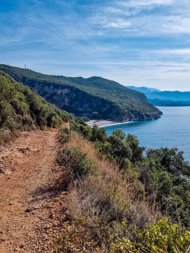 Albania on the road - Gjipe beach